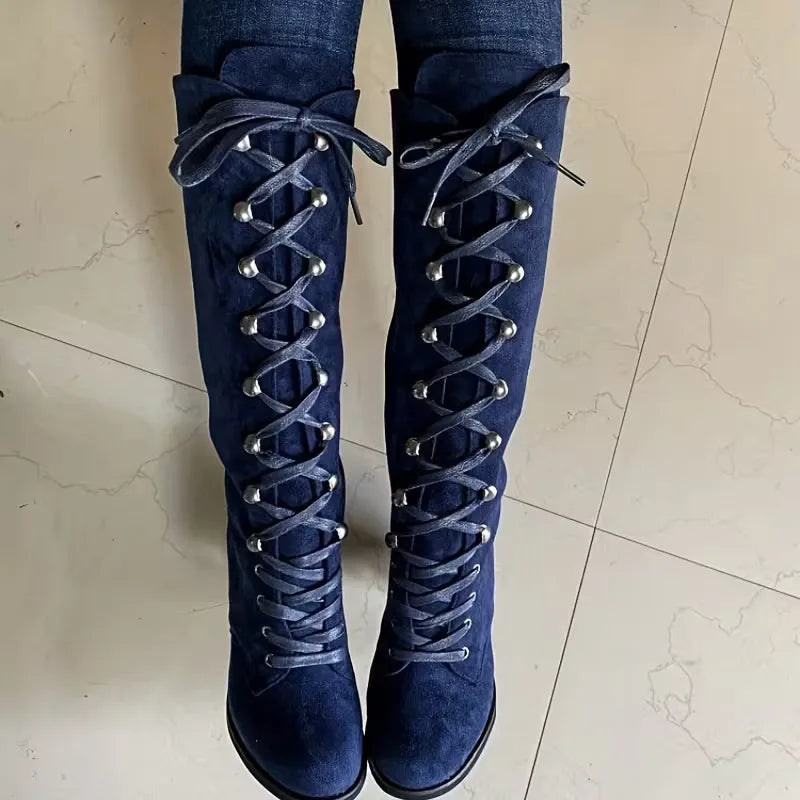 Ankle Boots with Block Heel