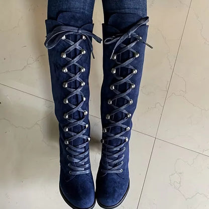 Ankle Boots with Block Heel