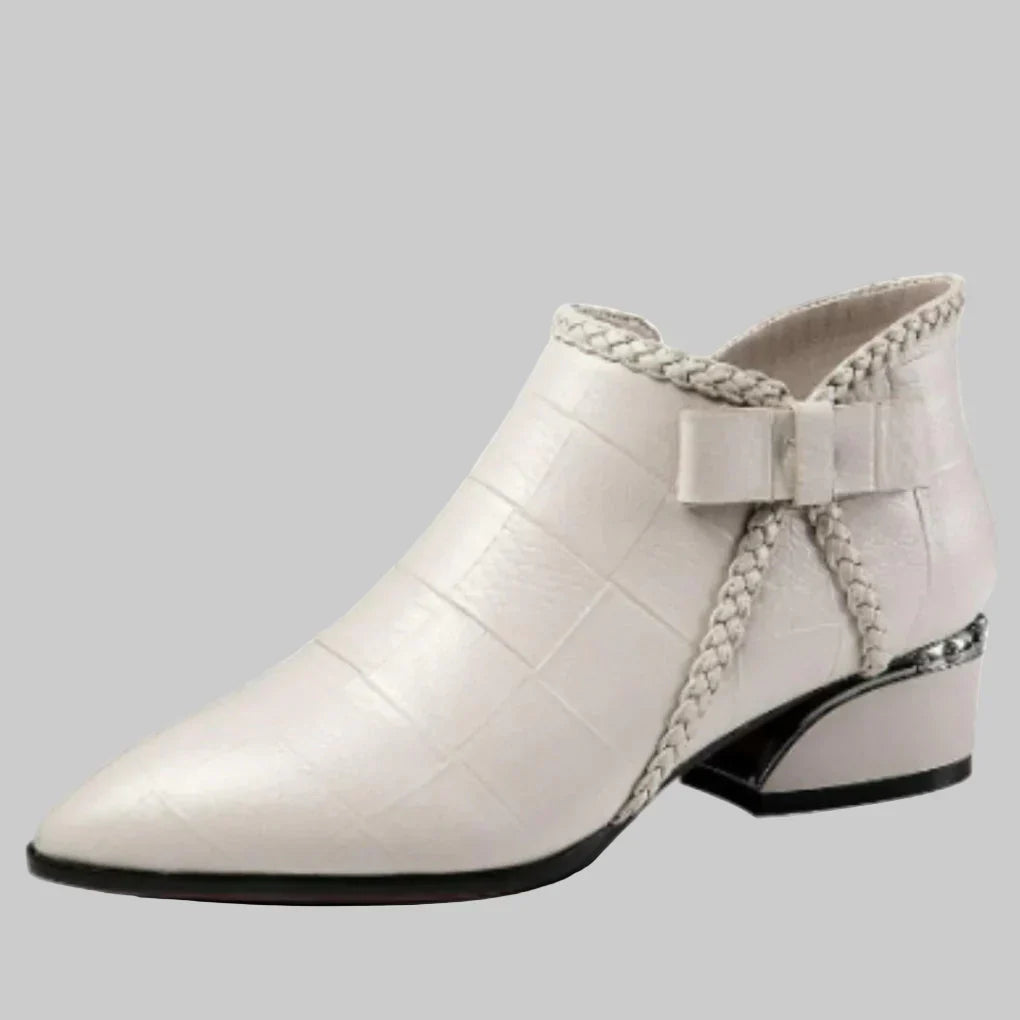 Ankle Boots with Low Heels for Women