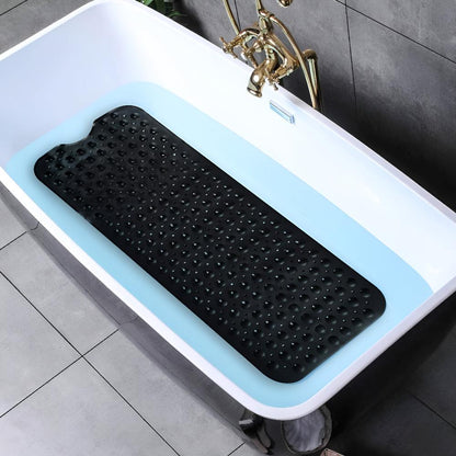 Anti-Slip Shower Mat with Foot Scrubber