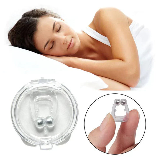 Anti-snore magnetic nose clip - improve your sleep