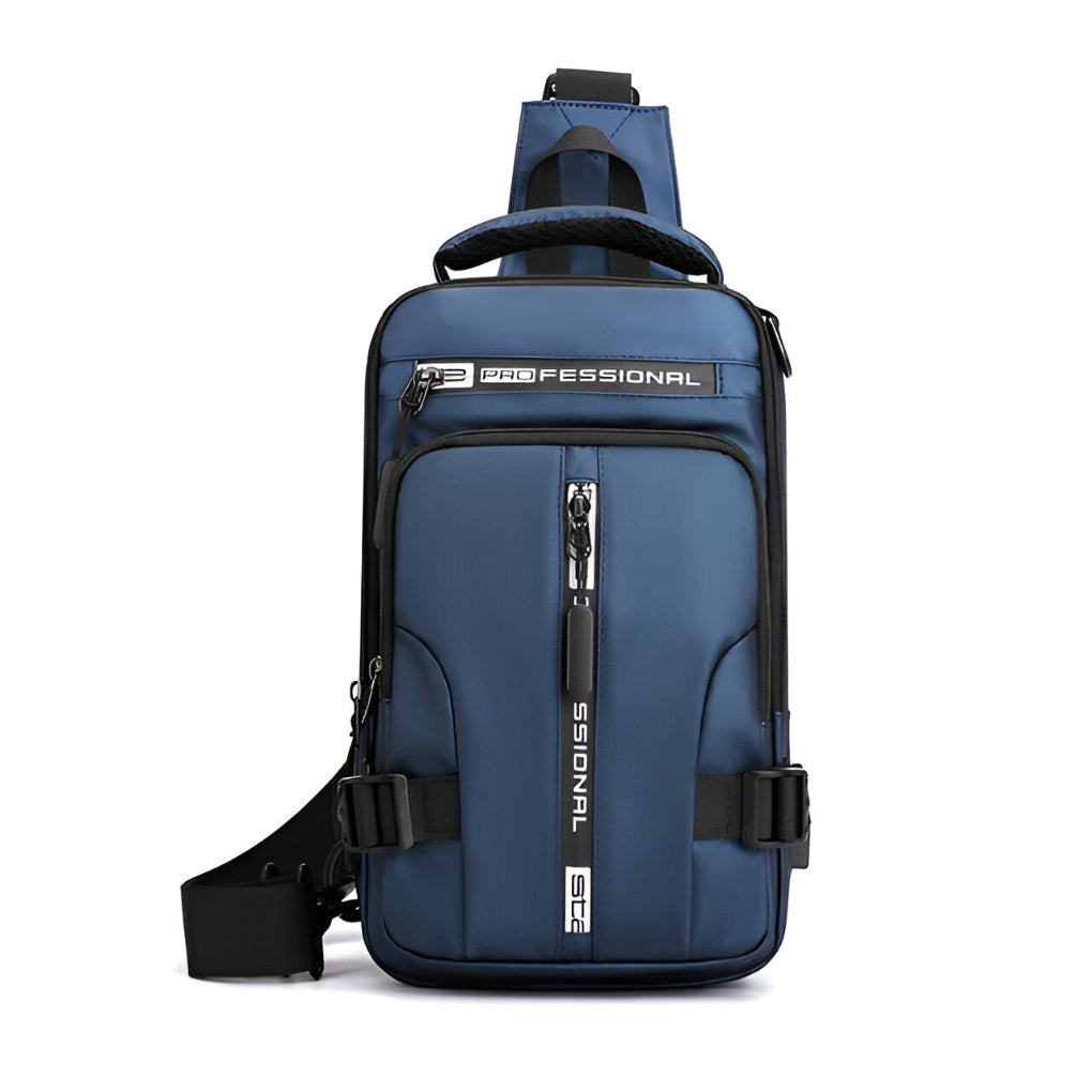 Anti-theft crossbody bag for men