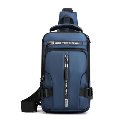 Anti-theft crossbody bag for men