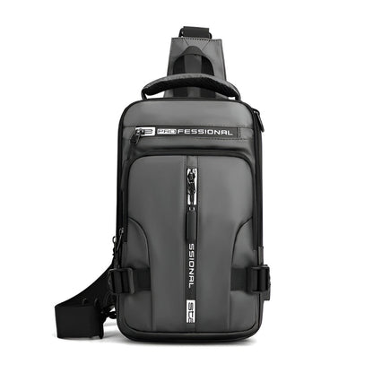 Anti-theft crossbody bag for men