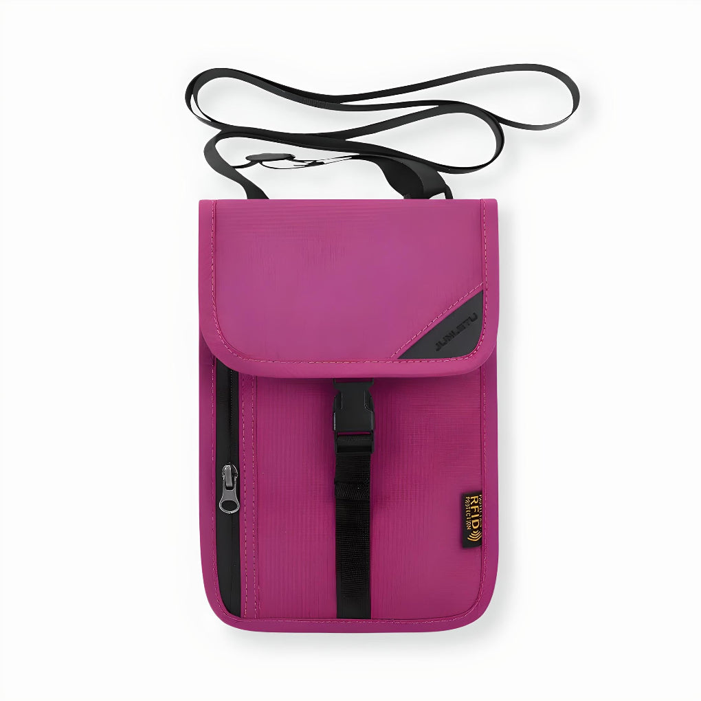 Anti-theft travel pouch