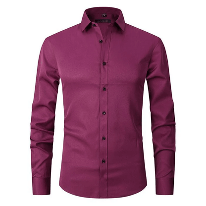 Anti-wrinkle long sleeve shirts for men - Ralph