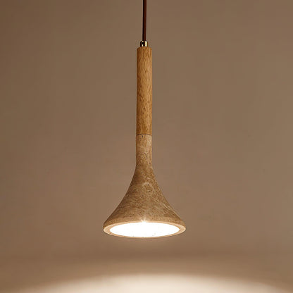 Lampada a sospensione in travertino Aplomb - Elegante e naturale