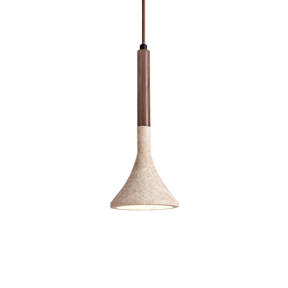 Lampada a sospensione in travertino Aplomb - Elegante e naturale