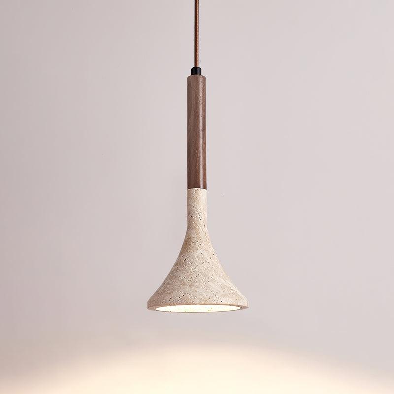 Lampada a sospensione in travertino Aplomb - Elegante e naturale