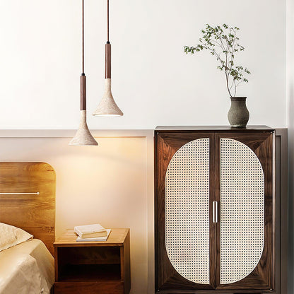 Lampada a sospensione in travertino Aplomb - Elegante e naturale