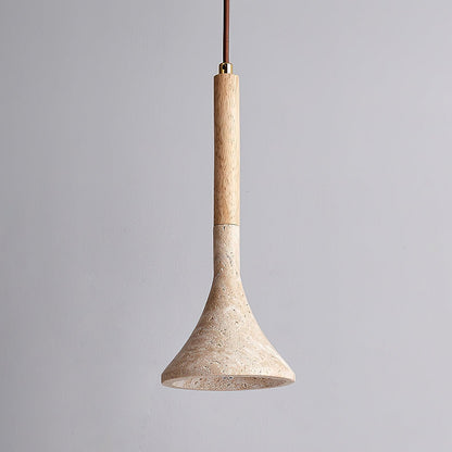 Lampada a sospensione in travertino Aplomb - Elegante e naturale