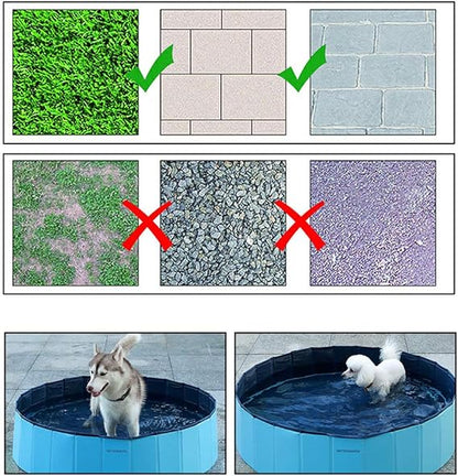 AquaPETS - Sturdy and Compact Dog Pool