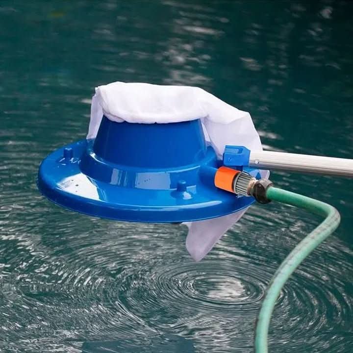Swimming Pool Cleaner with Hose Connection for Floor and Wall Cleaning