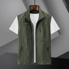 Multi-Pocket Utility Men's Summer Travel Gilet
