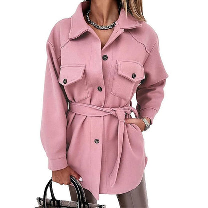 Arna - Stylish women's jacket with buttons and front pockets