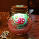 Liebe im Glas - Rose für lebenslange Liebe