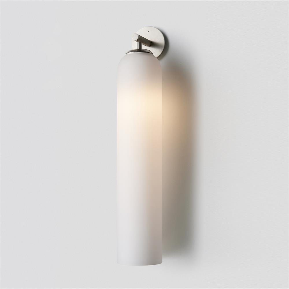 Cylindrical Glass Wall Lamp with Luxurious Finish – Decorative LED Sconce for Modern Interiors