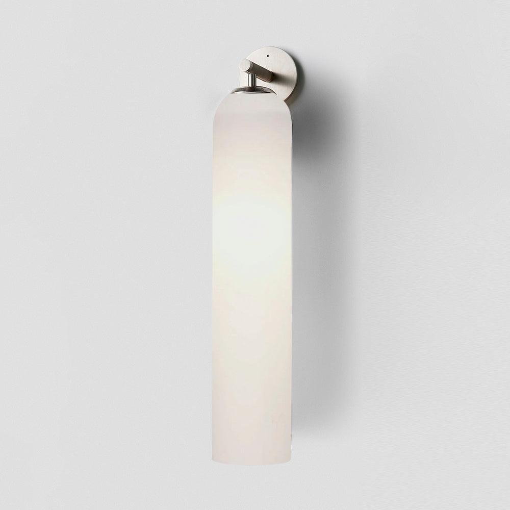 Cylindrical Glass Wall Lamp with Luxurious Finish – Decorative LED Sconce for Modern Interiors