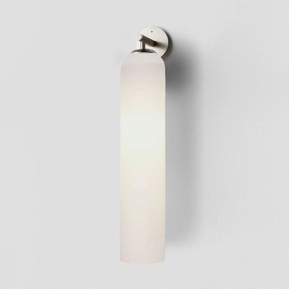 Cylindrical Glass Wall Lamp with Luxurious Finish – Decorative LED Sconce for Modern Interiors