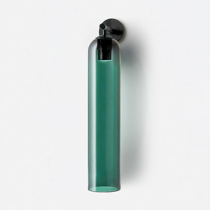 Cylindrical Glass Wall Lamp with Luxurious Finish – Decorative LED Sconce for Modern Interiors