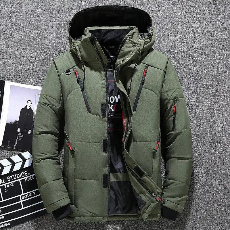 Arvid – Warm and Functional Winter Jacket for Men with Hood