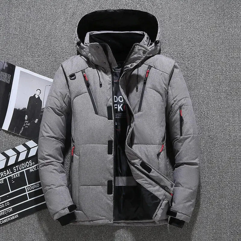 Arvid – Warm and Functional Winter Jacket for Men with Hood