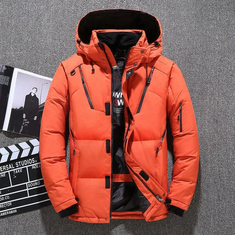 Arvid – Warm and Functional Winter Jacket for Men with Hood