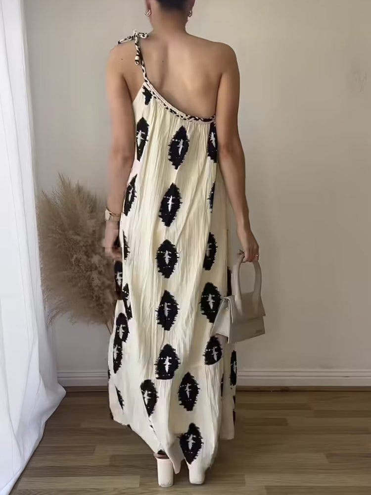 Asymmetrical Midi Dress - Meier