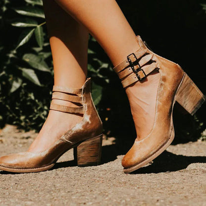 Lerra - Comfortable Buckle Shoe for Women