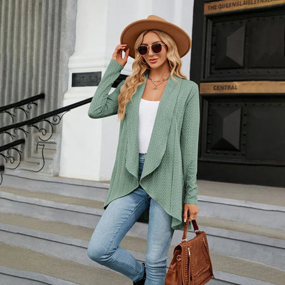 Cárdigan elegante de mujer para la temporada de otoño