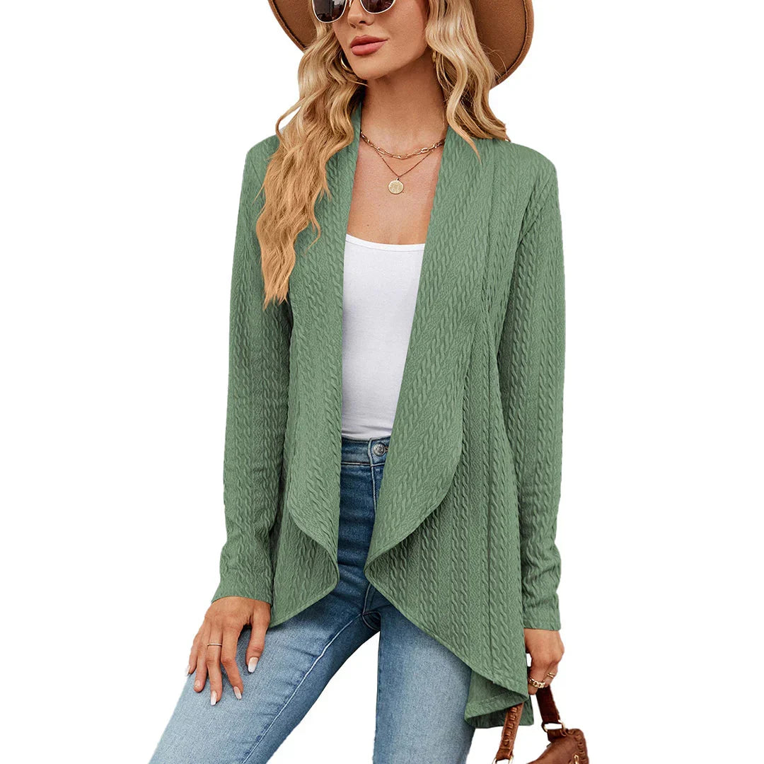 Cárdigan elegante de mujer para la temporada de otoño