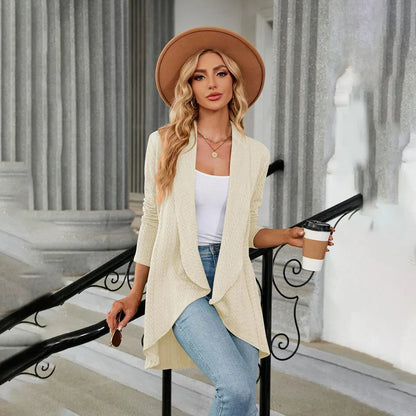 Cárdigan elegante de mujer para la temporada de otoño