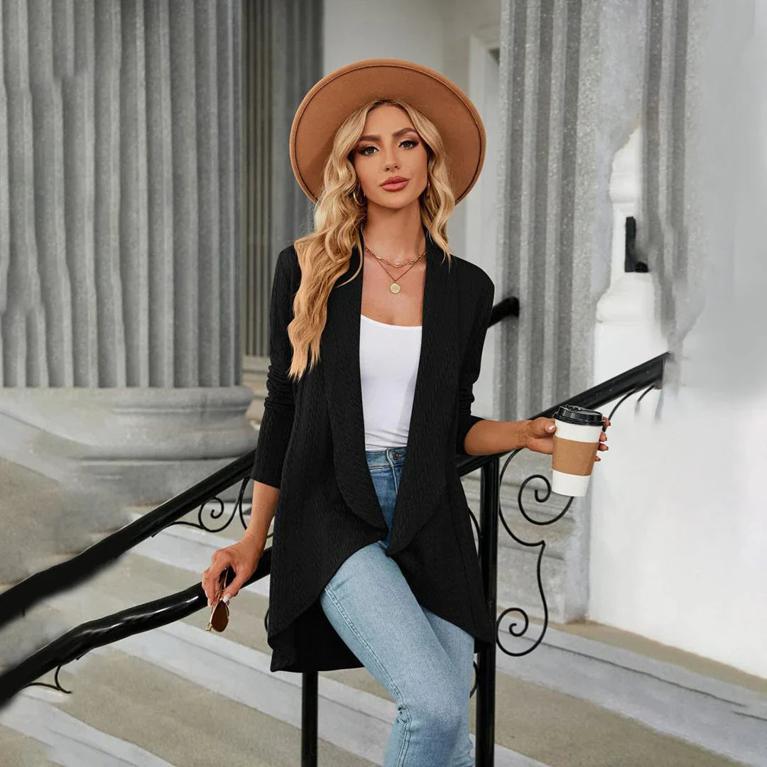 Cárdigan elegante de mujer para la temporada de otoño