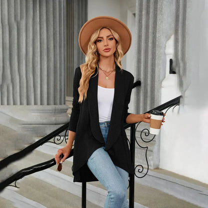 Cárdigan elegante de mujer para la temporada de otoño