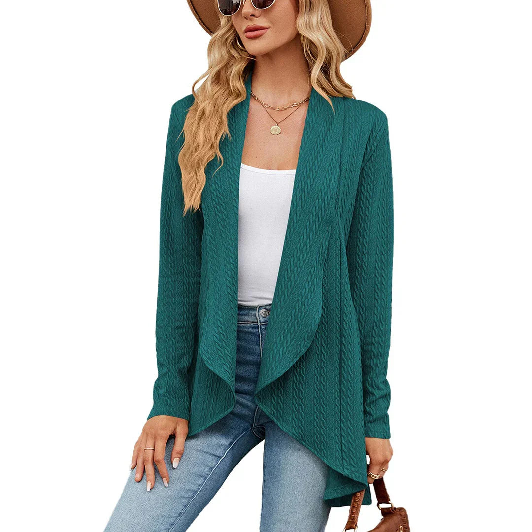 Cárdigan elegante de mujer para la temporada de otoño