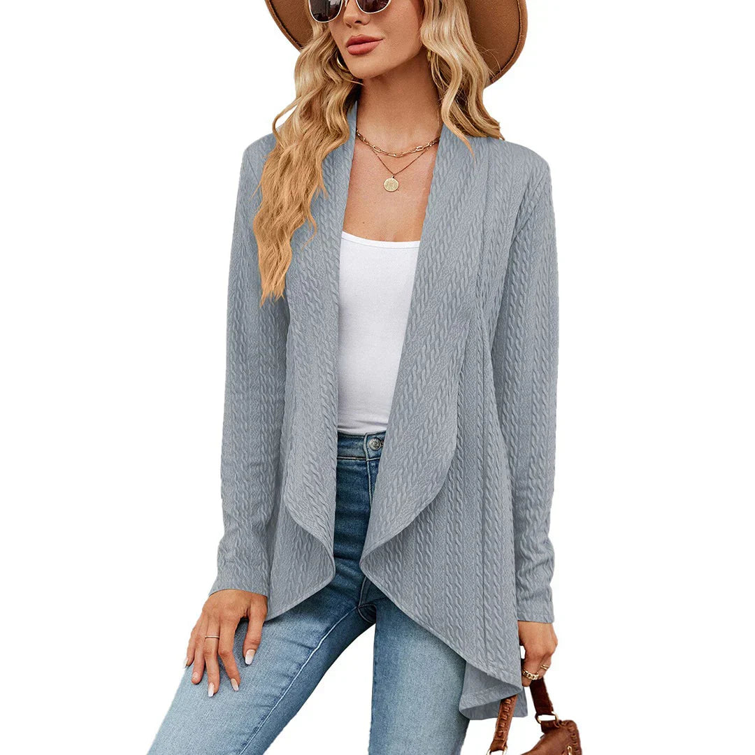 Cárdigan elegante de mujer para la temporada de otoño