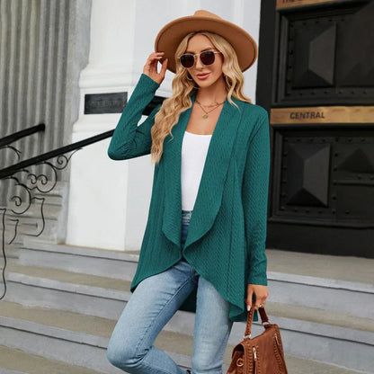 Cárdigan elegante de mujer para la temporada de otoño
