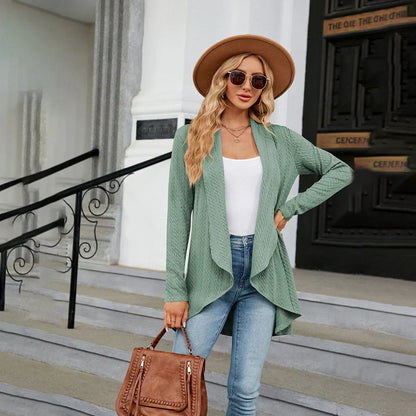 Cárdigan elegante de mujer para la temporada de otoño