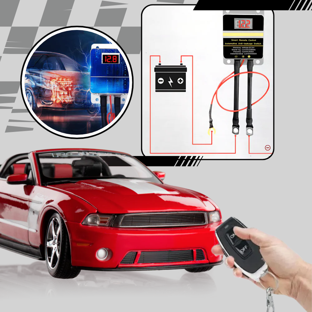 Auto Kill Switch – Device for Remote Disconnecting the Battery