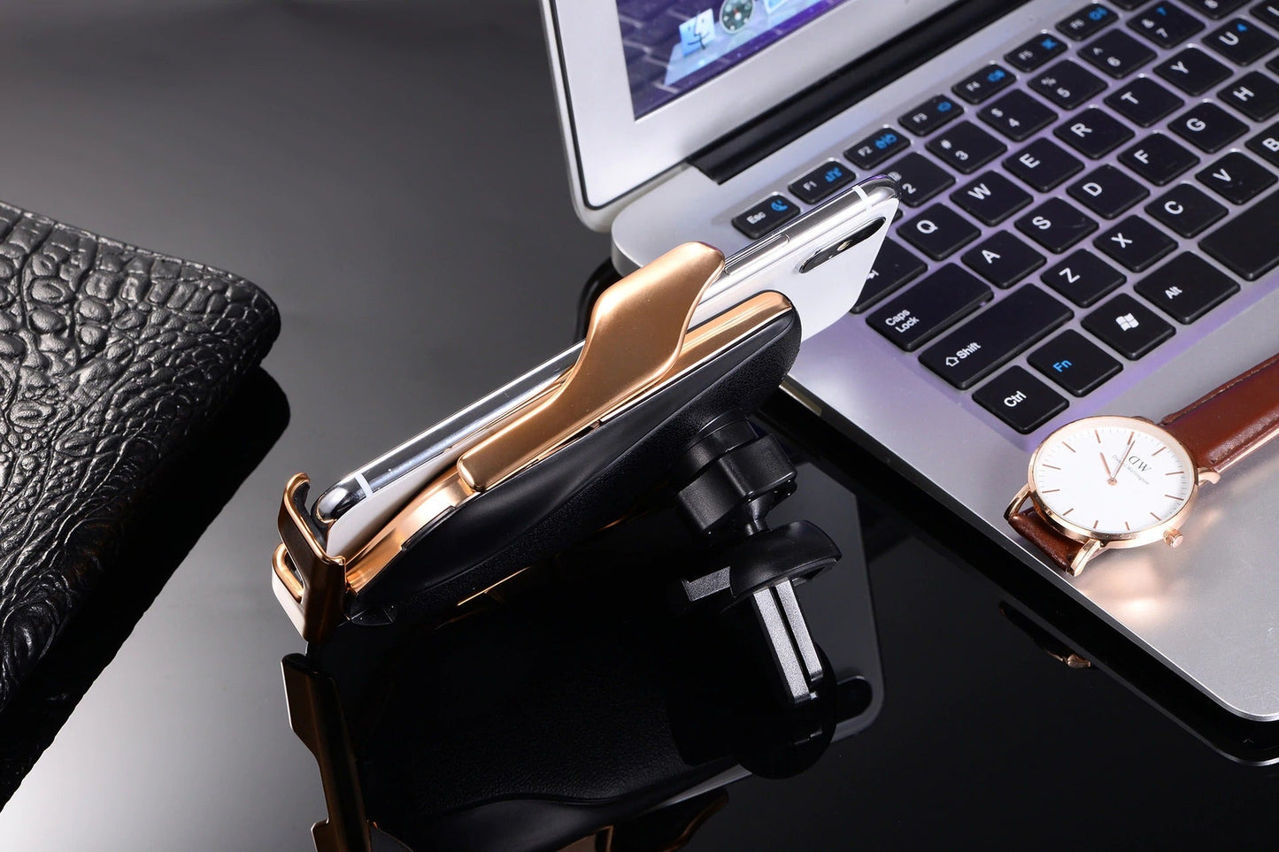 Automatic Clamping Phone Holder