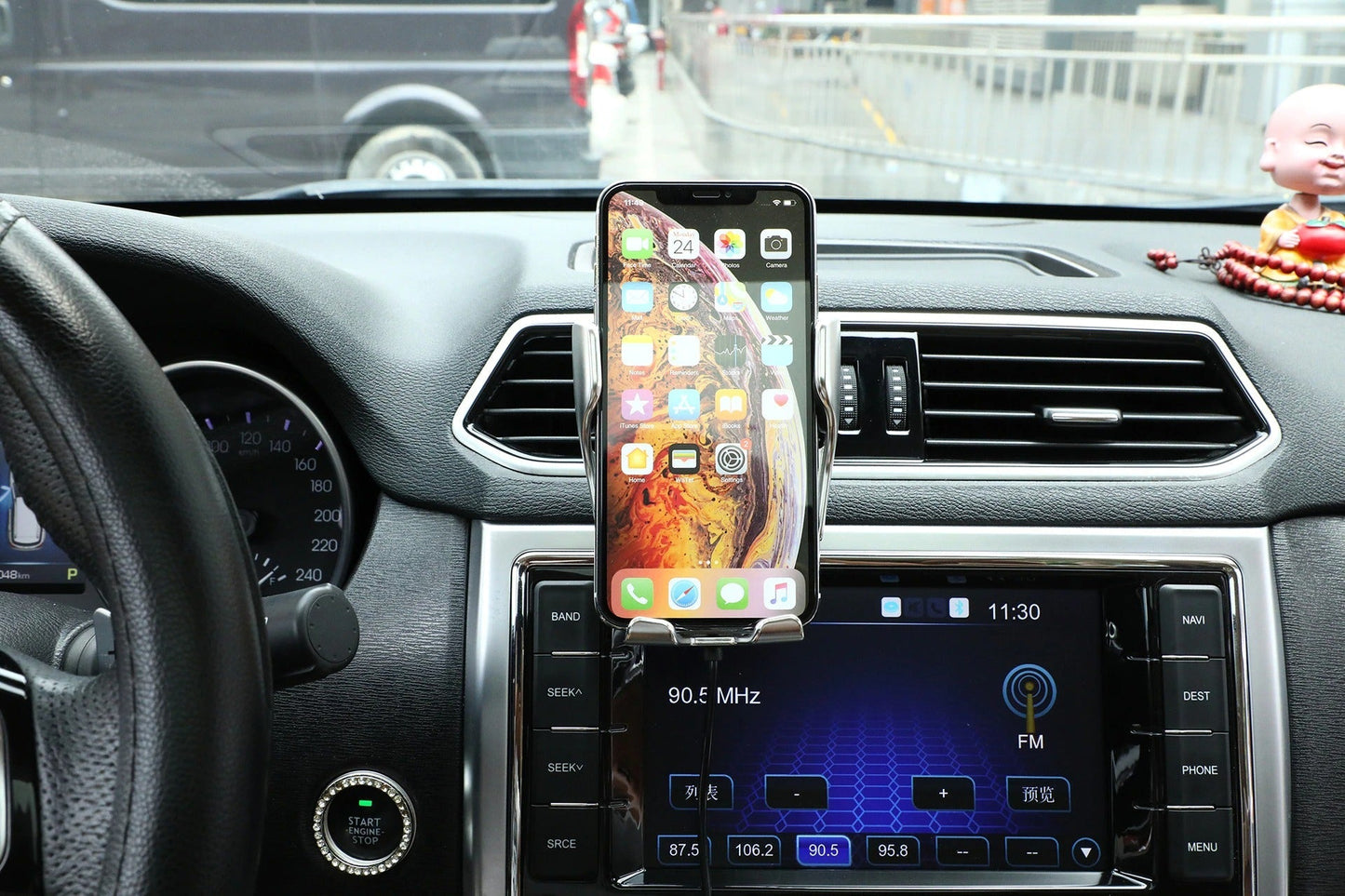 Automatic Clamping Phone Holder