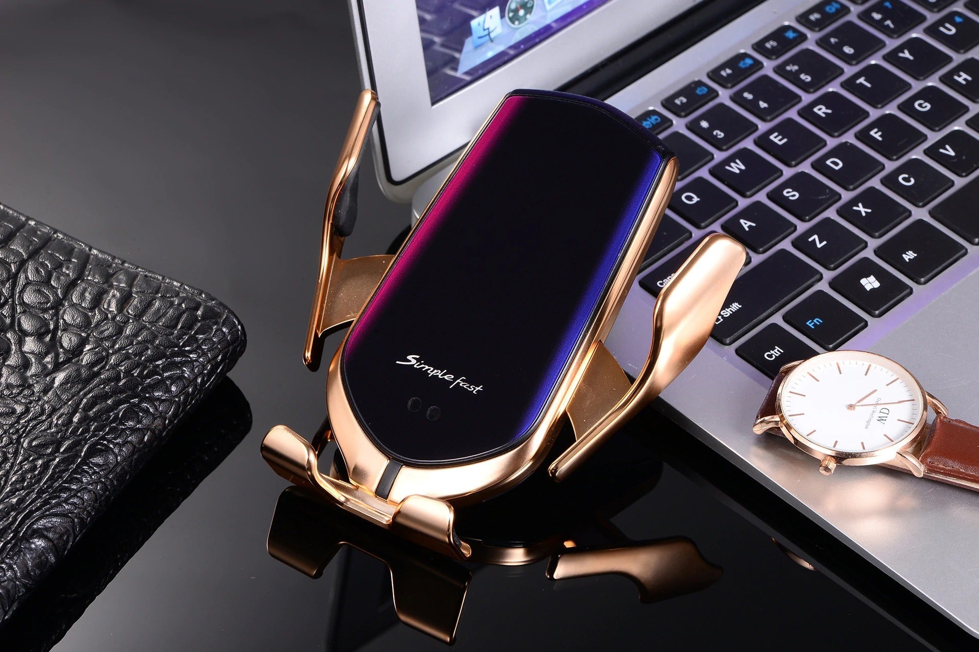 Automatic Clamping Phone Holder