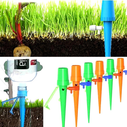 Automatic Plant Watering Spikes (Pack of 12) – Garden Helper with Adjustable Flow