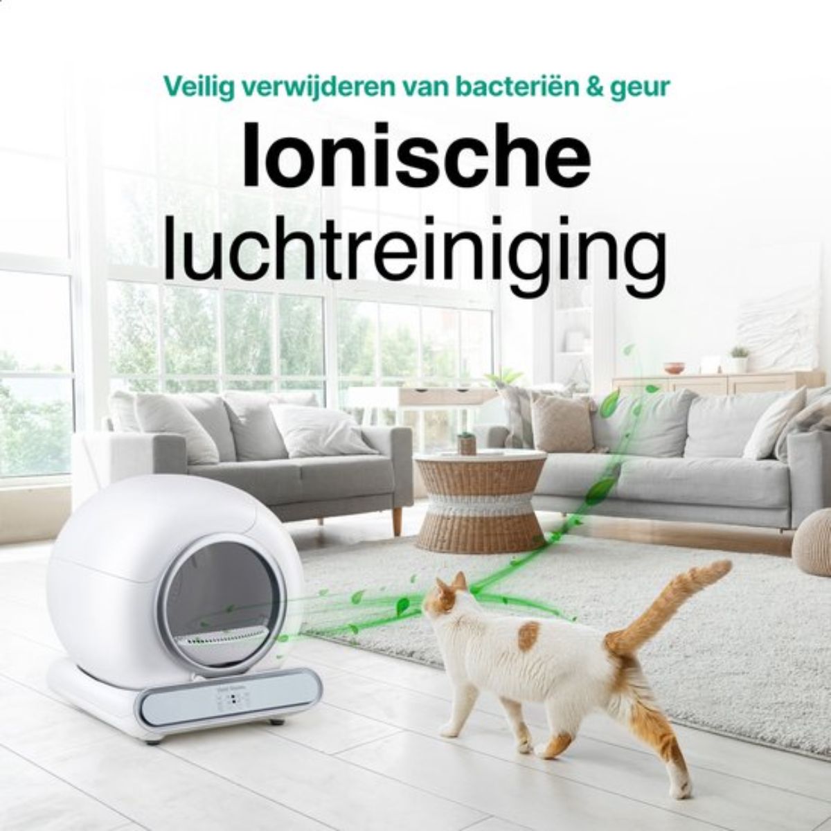 Petmo – Self-Cleaning Automatic Cat Litter Box with Advanced Features