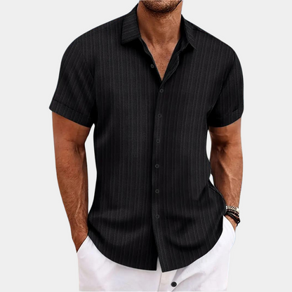 Thayer – Camisa elegante de manga curta para homem