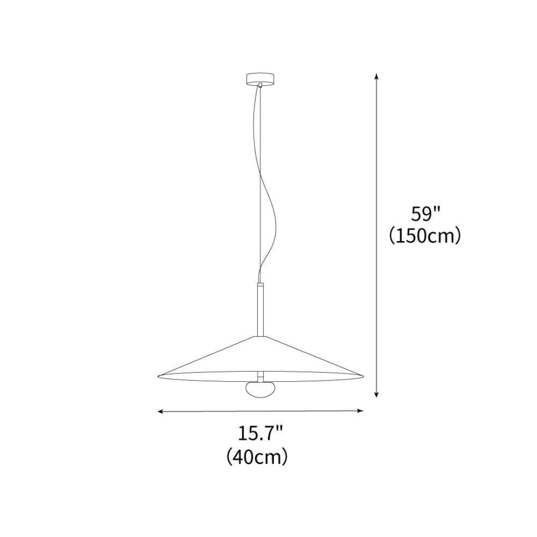 Ava Cone Pendant Light - Minimalist and Timeless Design