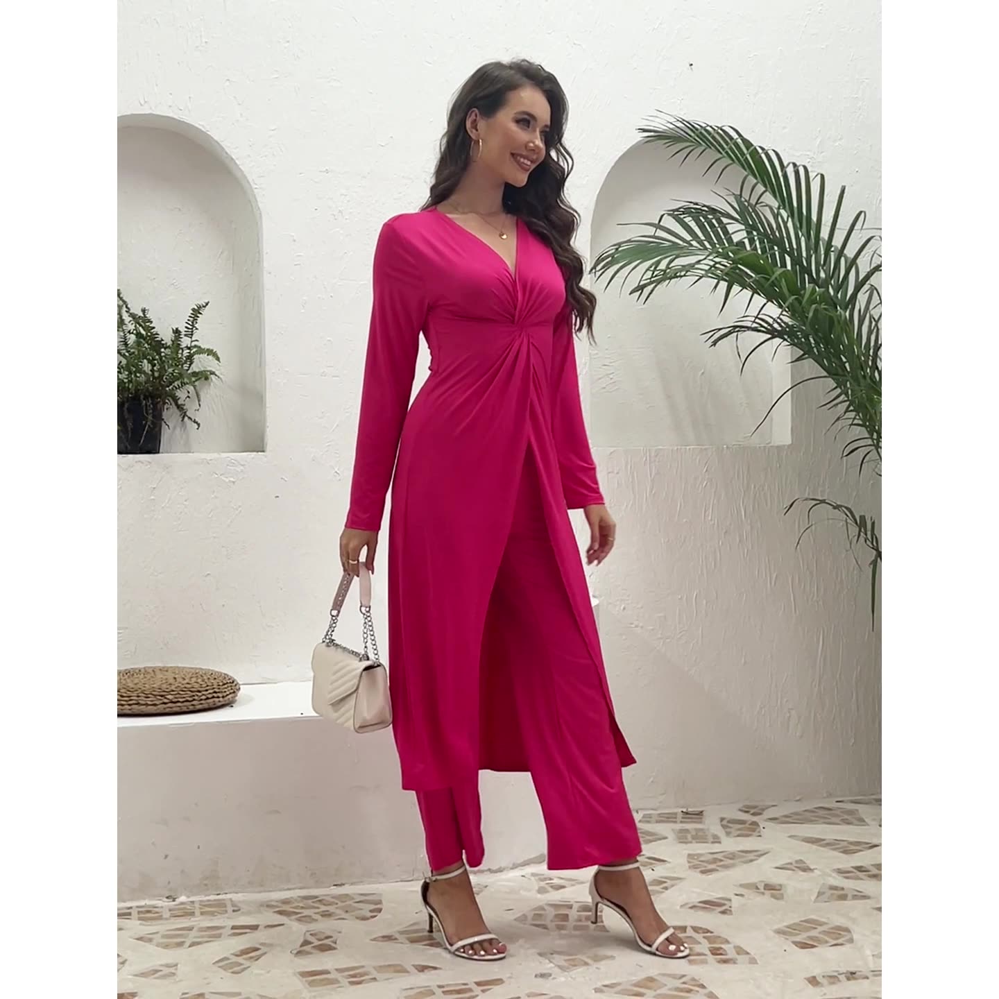Azure - Elegant Two-Piece Women's Set