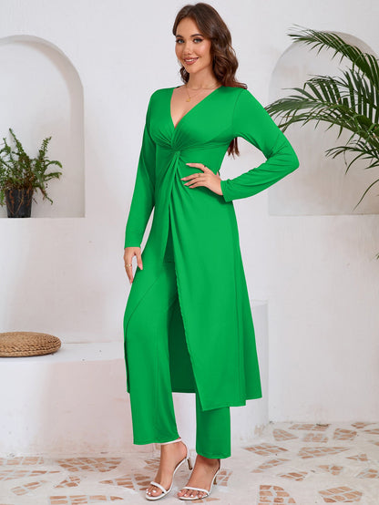 Azure - Elegant Two-Piece Women's Set