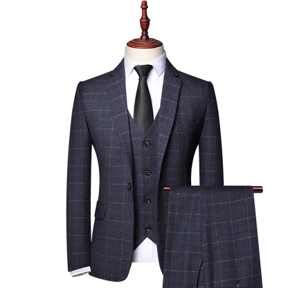 Classic 3-Piece Suit for Men - Lauro