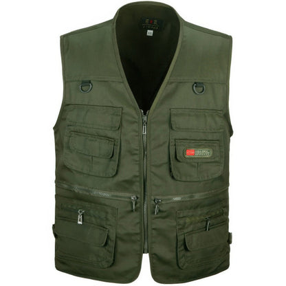 Multifunctional Outdoor Walking Vest for Men